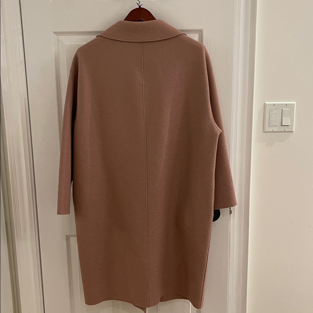 HARRIS WHARF LONDON Pressed Wool Coat - Picture 10 of 11